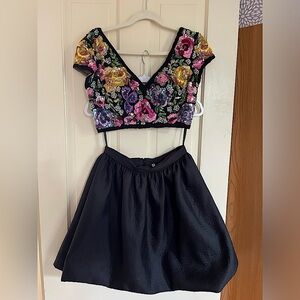 Sherri Hill 2 Piece Formal Dress